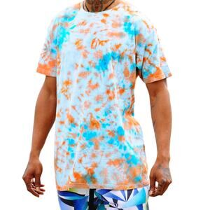 Mens Shirt Size Medium Handcrafted Tie Dye Hippie Urban Festival Vacation NEW